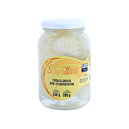 Cebola em Conserva 300g - 1 Unidade