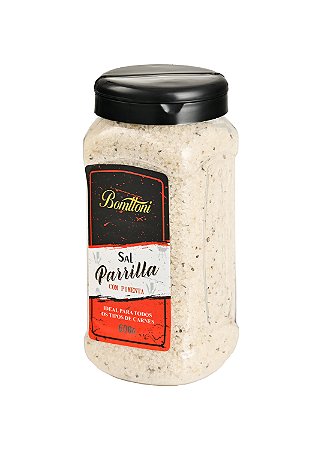 Sal Parrilla sabor com PIMENTA 600g - 1 Unidade