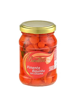 Pimenta biquinho em Conserva 100g - 1 Unidade