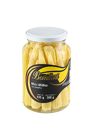 Mini Milho em Conserva 300g - 1 Unidade