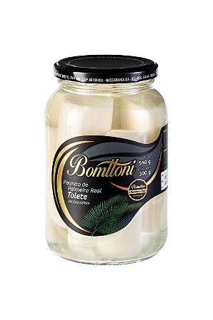 Palmito Palmeira Real Tolete 300g - 15 Unidades