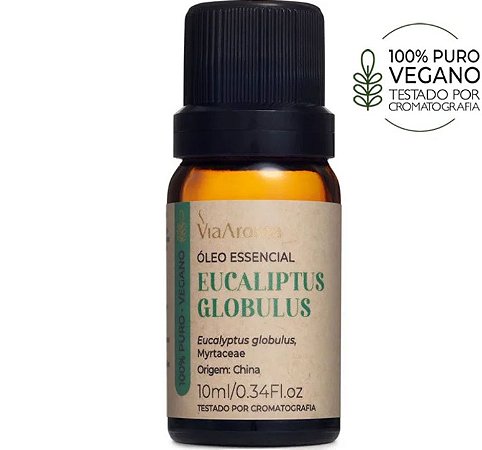 Óleo Essencial de Eucaliptus Globulus Via Aroma - 10ml