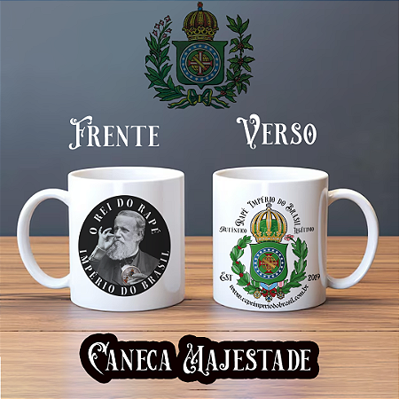 CANECA PORCELANA MAJESTADE