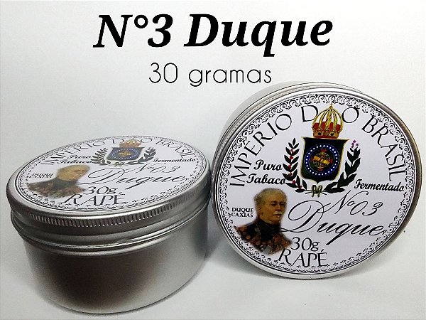 Rapé Nº3 Duque embelgam econômica 30g