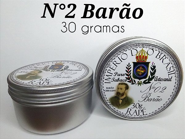 Rapé Nº2 Barão embelgam econômica 30g