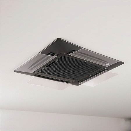 Defletor em Acrílico para Ar Condicionado Cassete - 4 vias