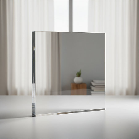 Chapa de Acrilico na medida 60x60 cm -Espessura 8mm 10mm 12mm 15mm Transparente 100% virgem importado EUA