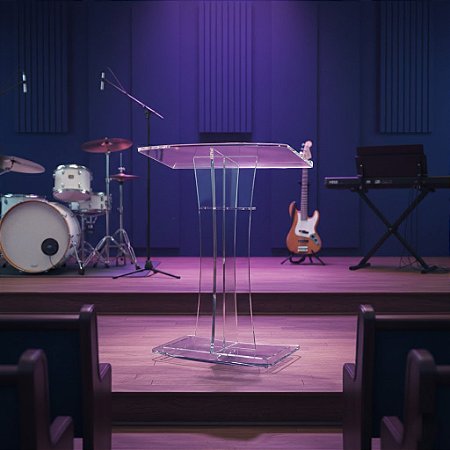 Púlpitos de acrílico Mod. Sandra