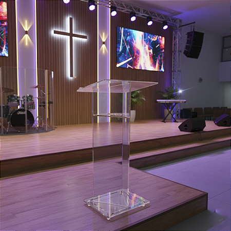 Púlpitos de acrílico Mod. Oséias