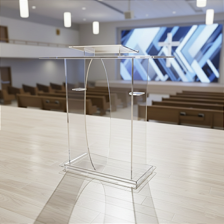 Púlpito de Acrílico Mod. FIilemon