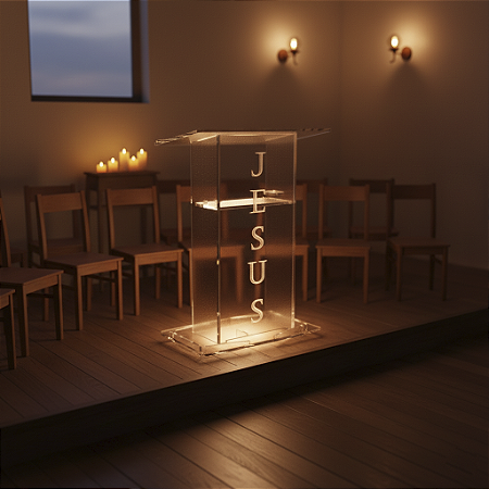 Púlpitos de acrílico Mod. Tomé