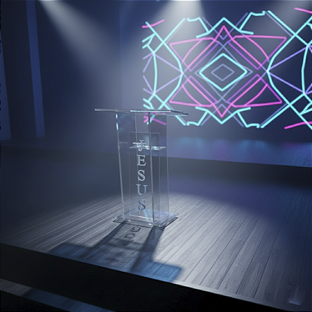 Púlpitos de acrílico mod. José