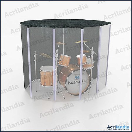 CABINE FECHADA PARA BATERIA