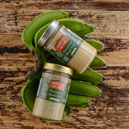 Biomassa de Banana Verde 340g Tradicional