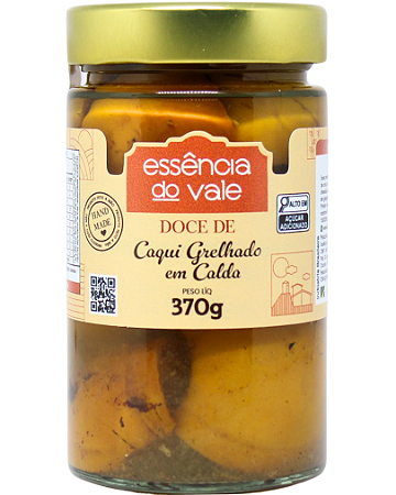 Edição Limitada Caqui Grelhado em Calda da Essência do Vale 370g