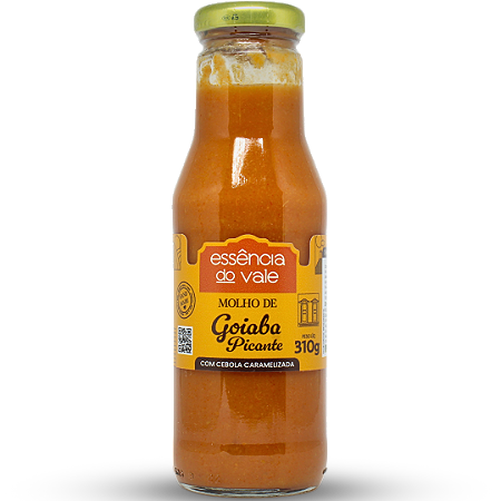 Molho de  Goiaba com Cebola Caramelizada Picante da Essência do Vale 310g
