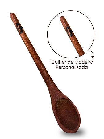 Brinde Mini Colher de Madeira