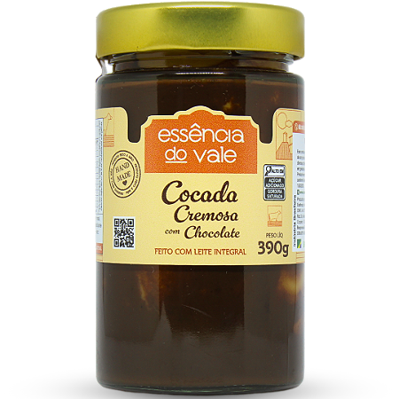 Cocada Cremosa com Chocolate Essência do Vale 390g