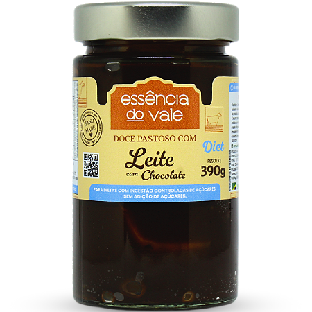 Doce Pastoso de Leite com Chocolate Diet Sem Adição de Açúcar 390g