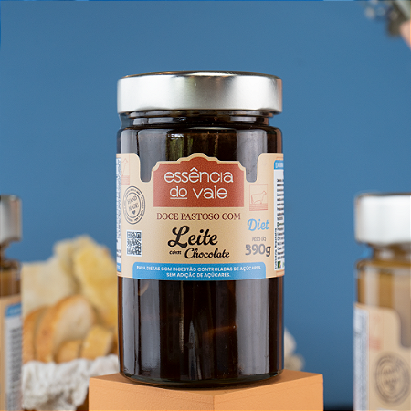 Doce Pastoso de Leite com Chocolate Diet Sem Adição de Açúcar 390g