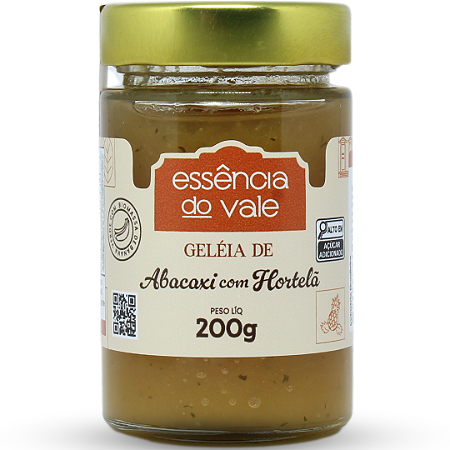 Geleia de Abacaxi com Hortelã 200g