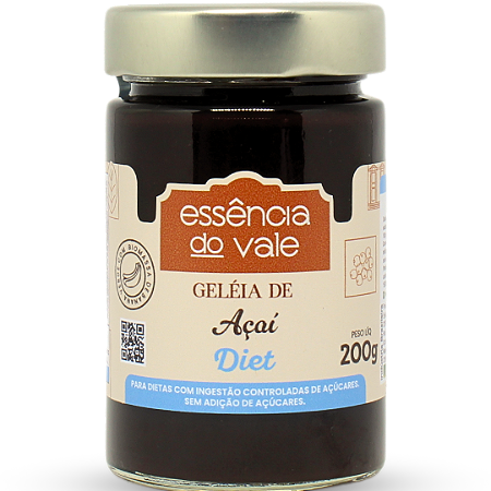Geleia de Açaí Diet Sem Adição de Açúcar 200g