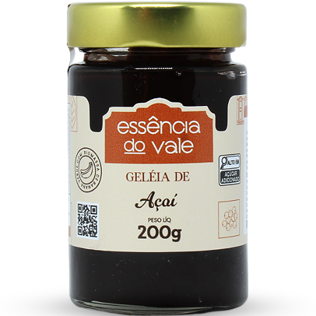 Geleia de Açaí da Essência do Vale 200g