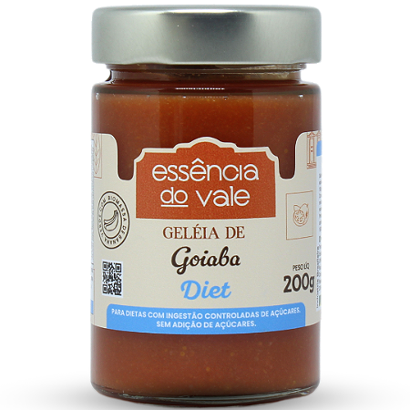 Geleia de Goiaba Diet Sem Adição de Açúcar 200g