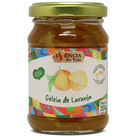 Geleia de Laranja com Pedaços de Casca 200g