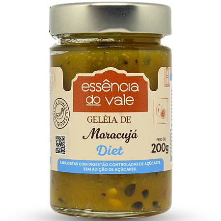 Geleia de Maracujá Diet Sem Adição de Açúcar 200g