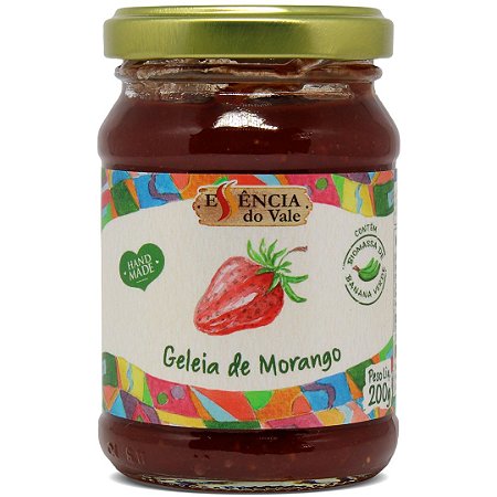 Geleia de morango fácil