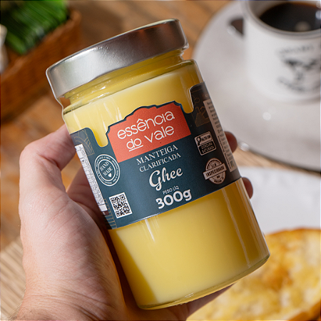 Manteiga Ghee 300g Tradicional Clarificada