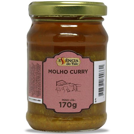 Molho Curry da Essência do Vale 170g