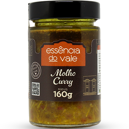 Molho Curry da Essência do Vale 170g