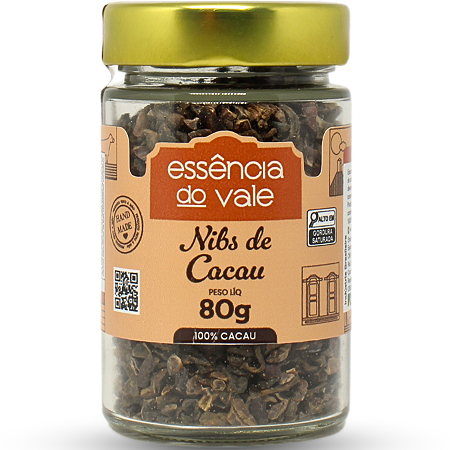 Nibs de Cacau 100% Cacau 80g