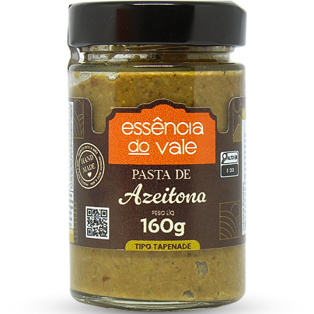 Pasta de Azeitona Tipo Tapenade Essência do Vale 160g