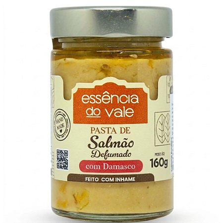 Pasta de Salmão com Damasco Essência do Vale 160g