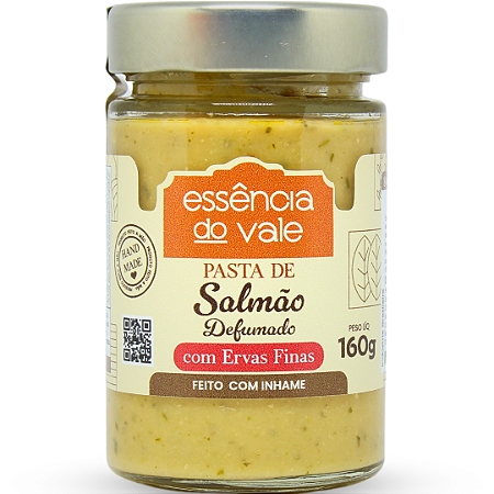 Pasta de Salmão com Ervas Finas Essência do Vale 160g