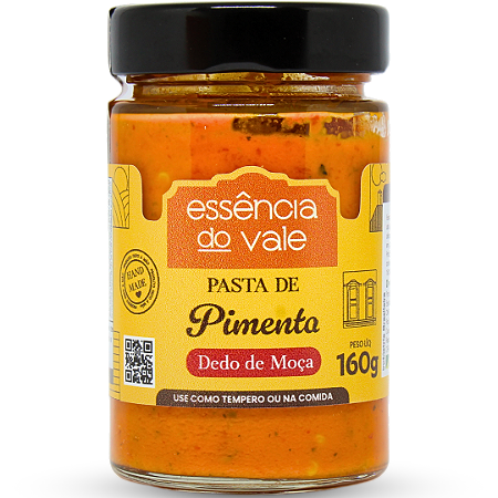 Pasta de Pimenta Dedo de Moça Essência do Vale 160g