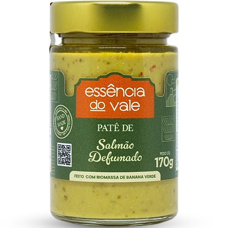 Patê de Salmão Defumado Essência do Vale 170g