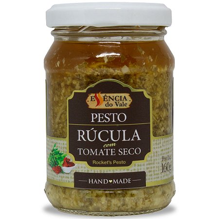 Pesto de Rúcula com Tomate Seco da Essência do Vale 160g