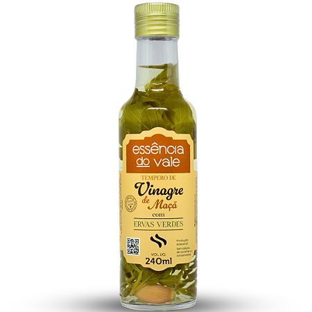 Vinagre Aromatizado com Ervas Verdes 240ml