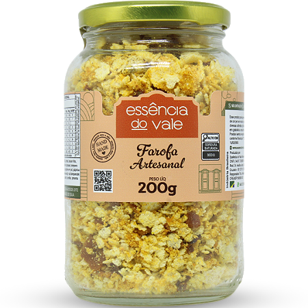 Farofa Artesanal com Bacon da Essência do Vale 200g