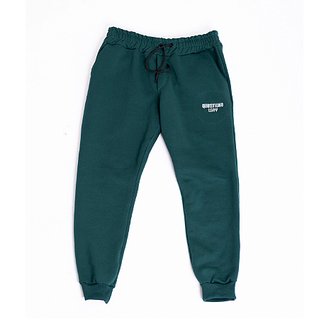 Calça Moletom Logo Bord QQ