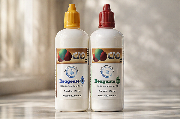 KIT SANITIZANTE 100ML + 100ML (VOL. 200ML) - EMB. PLÁSTICA