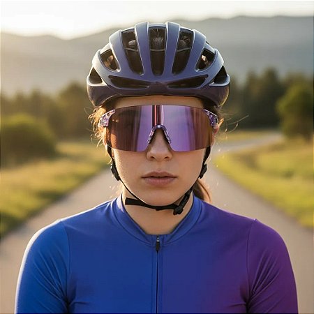 Óculos Scvcn Ciclismo Esportivo Uv400 com clip para grau