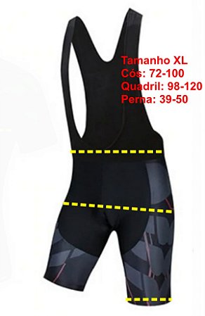 Bretele Short Ciclismo Coolmax Forro Gel Bike Ciclista