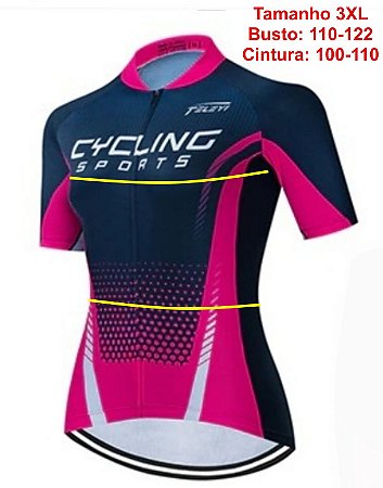 Camisa ou Bermuda de Ciclismo Bike Feminino - 01 Peça