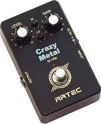 PEDAL ARTEC SE CRM CRAZY METAL DISTORTION   106573