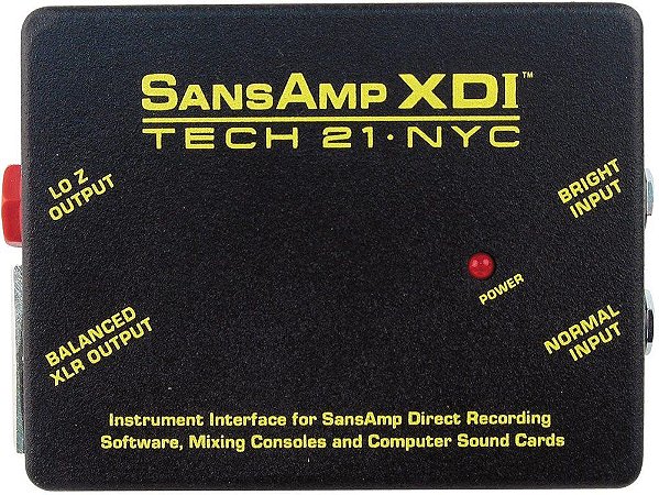 PEDAL SANSAMP DIRECT BOX XDI TECH-21  50142